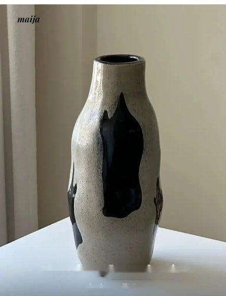 GUIFOU Wabi Sabi Handmade Glazed Vase from GUIFOU