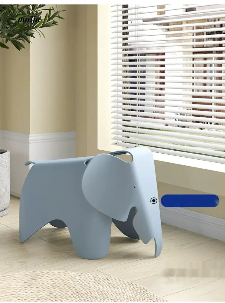 LOWERLEFT Decorative Children's Shoes Changing Stool from Lower Left
