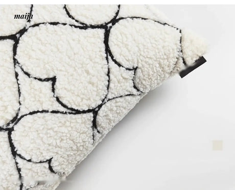HOUSE OF YINN Heart Shaped Rabbit Pillow Cushion from MOSE