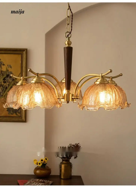 NANCY American Nanyang Style Retro Chandelier from NANCY