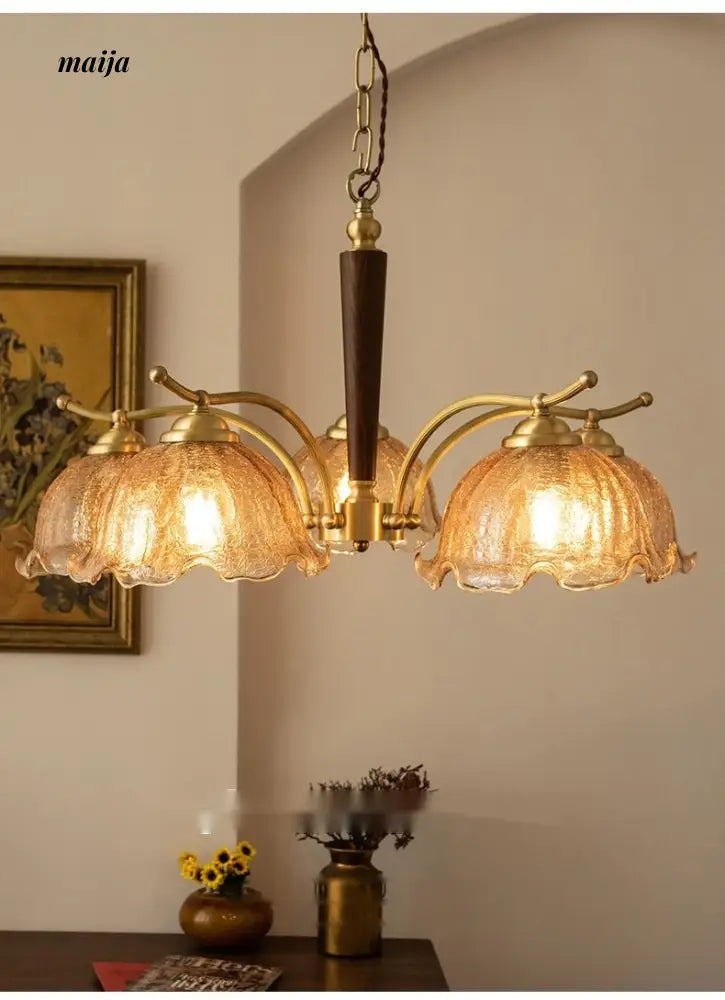 NANCY American Nanyang Style Retro Chandelier from NANCY