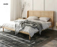 RATTAN CRAFTSMAN Silent Wooden Rattan Bed from RATTAN CRAFTSMAN