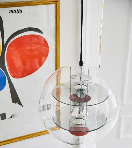 LYNN Danish Globe Chandelier from Lynn's Lamp