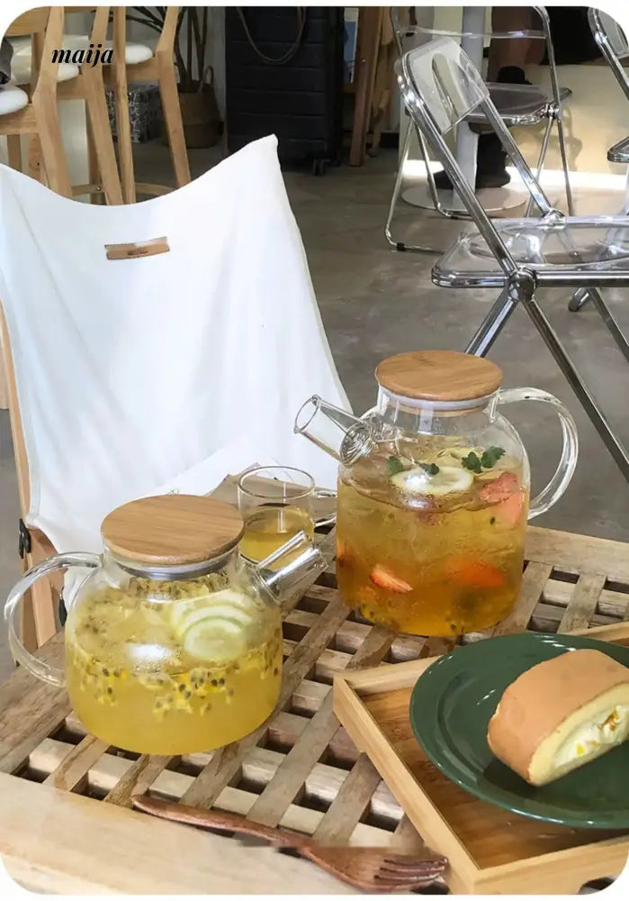 BANKE Glossy Explosion-Proof Fruit Teapot Set from BANKE