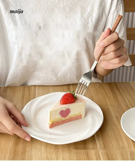 BANKE Stainless Steel Coffee Dessert Spoon Fork Set from BANKE