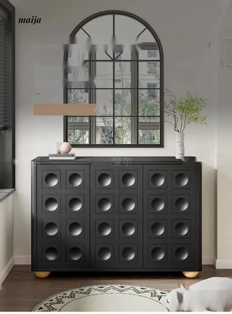 FEEL Large Capacity Black Shoe Cabinet from FEEL