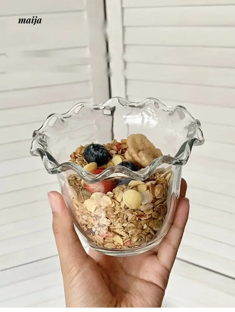 BANKE Dessert Glass Bowl Fruit Salad Yogurt Bowl from BANKE