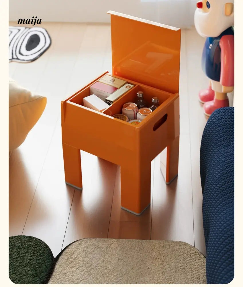 PUMPKIN BOX Creative Low Shoe Stool from PUMPKIN BOX