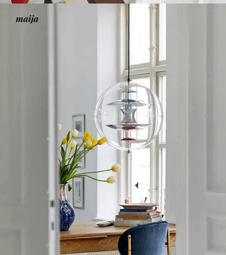 LYNN Danish Globe Chandelier from Lynn's Lamp