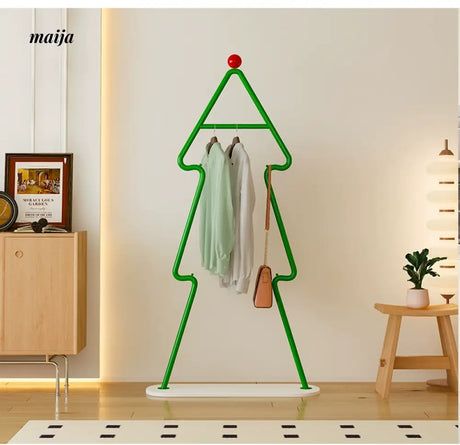 YUJIA Christmas Tree Clothes Rack, Creative Storage from YUJIA