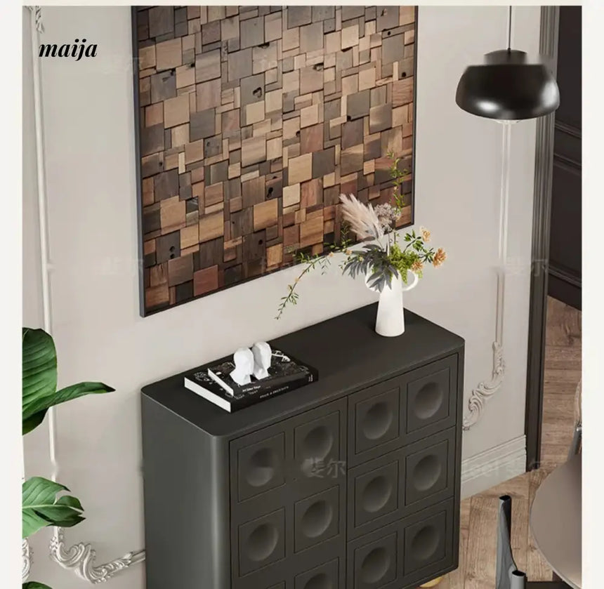 FEEL Wabi-Sabi Black Chest of Drawers from FEEL