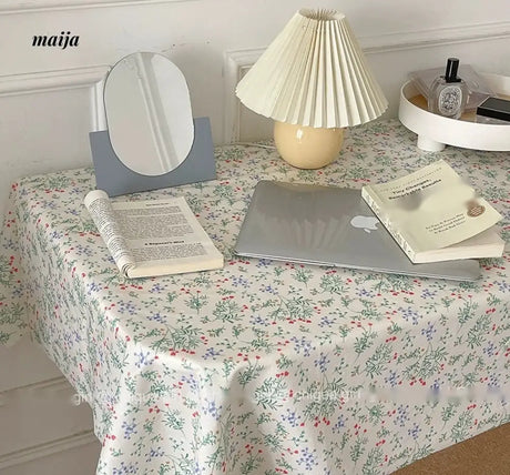MELONGIRL INS Wind French Broken Flower Table Cloth from MELONGIRL