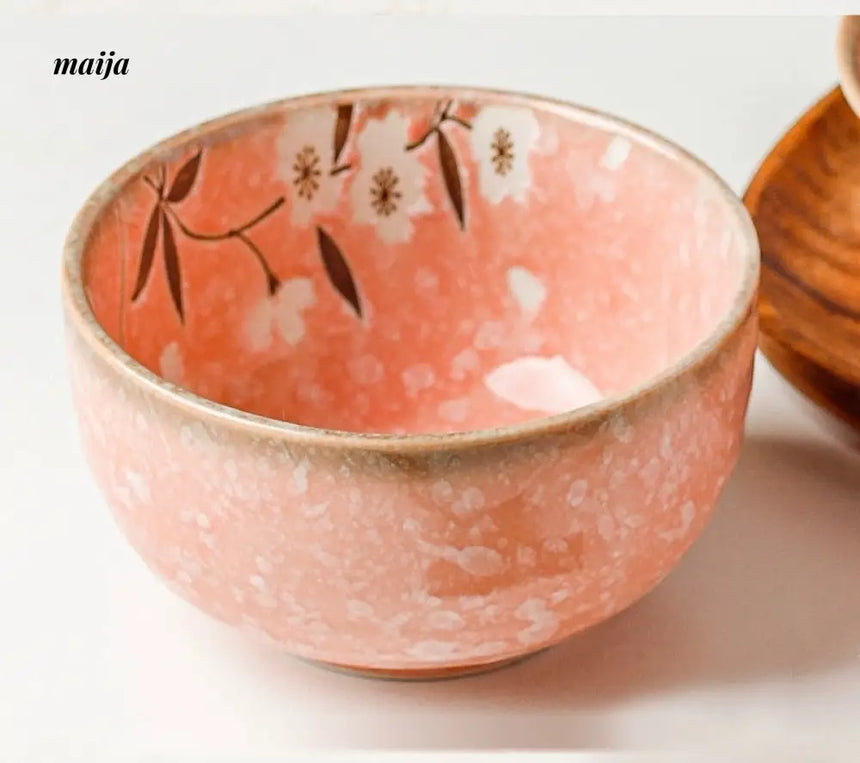 OKADA YAKI Cherry Blossom Rice Bowl from OKADA YAKI