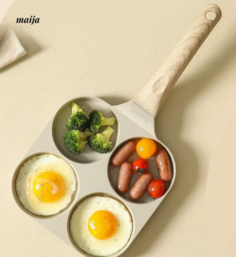 CAROTE Four-Hole Breakfast Pan for Eggs from CAROTE