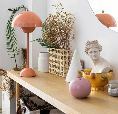 LYNN Scandinavian Clove Mushroom Table Lamp from Lynn's Lamp