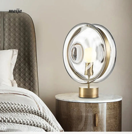 Marwa Glass Table Lamp from maija