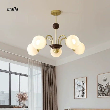 NANCY French Retro Wabi-Sabi Chandelier Japanese Style from NANCY
