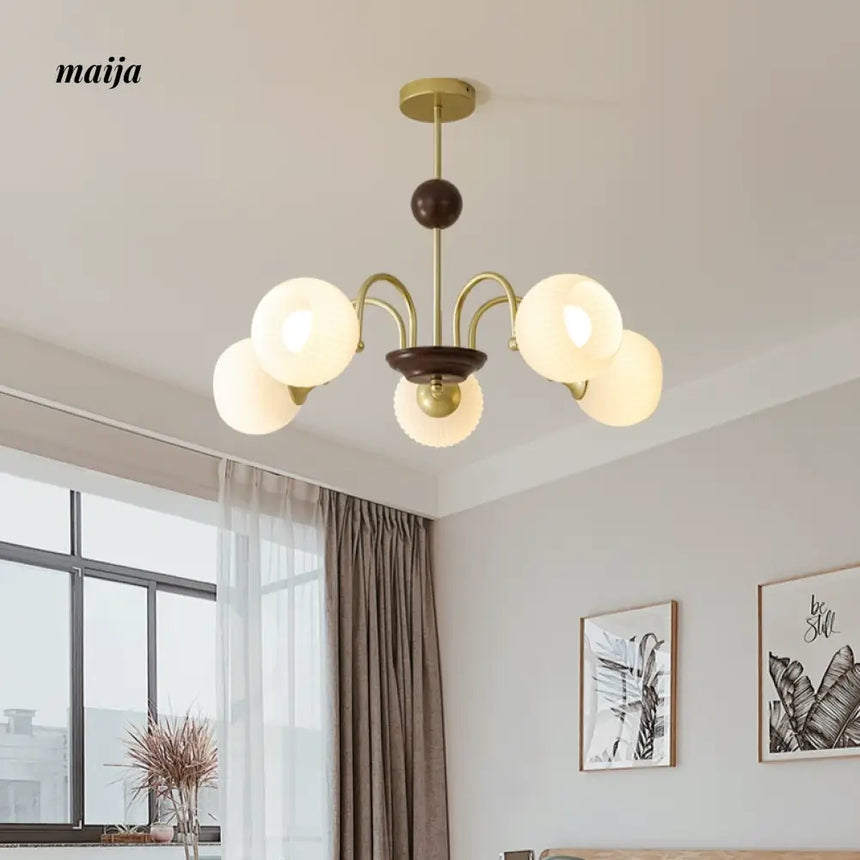 NANCY French Retro Wabi-Sabi Chandelier Japanese Style from NANCY