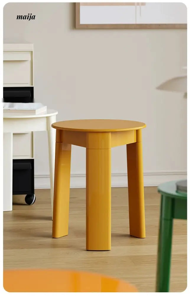 LOWERLEFT Designer Low Round Stool from HOBBYTREE
