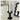BANKE Retro Black Glossy Candle Decorations from BANKE