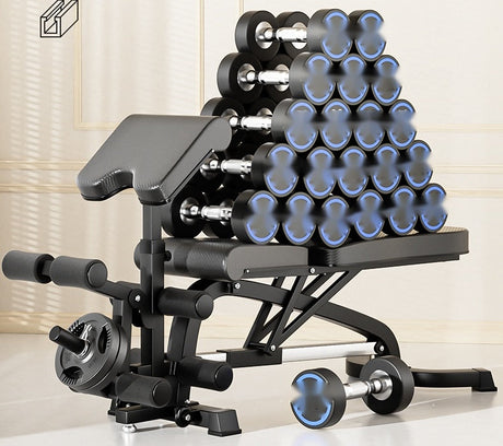 KANGSITE Commercial Fitness Bench with Multifunctional Bench Press Stool from KANGSITE