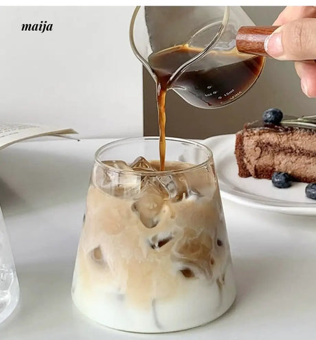 BANKE Mount Fuji Transparent Coffee Glass Cup from BANKE