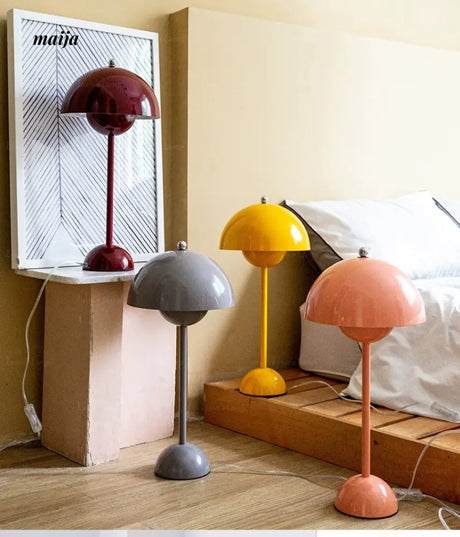LYNN Scandinavian Clove Mushroom Table Lamp from Lynn's Lamp