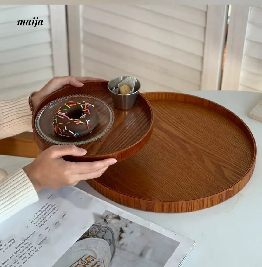 BANKE Japanese Style Wooden Pallet Tea Tray from BANKE