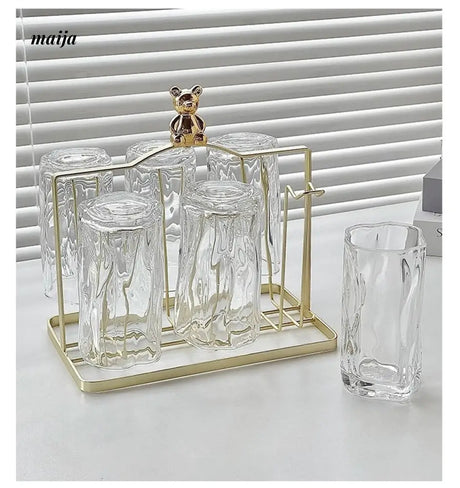 BANKE Cute Glass Holder Drying Rack from BANKE