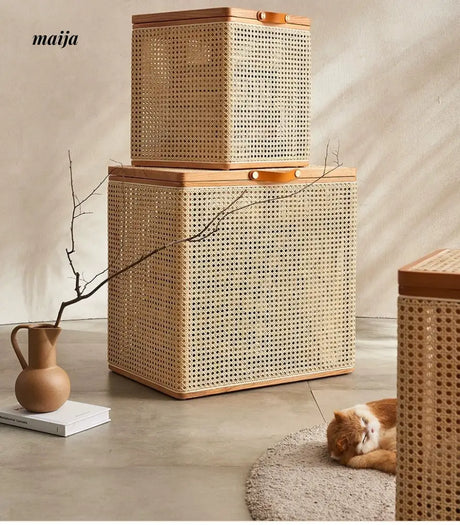 RATTAN CRAFTSMAN Wooden Storage Box from RATTAN CRAFTSMAN
