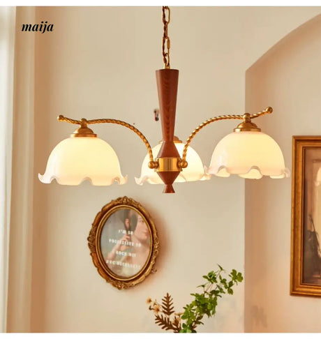 NANCY Antique Bauhaus Chandelier American Retro Style from NANCY