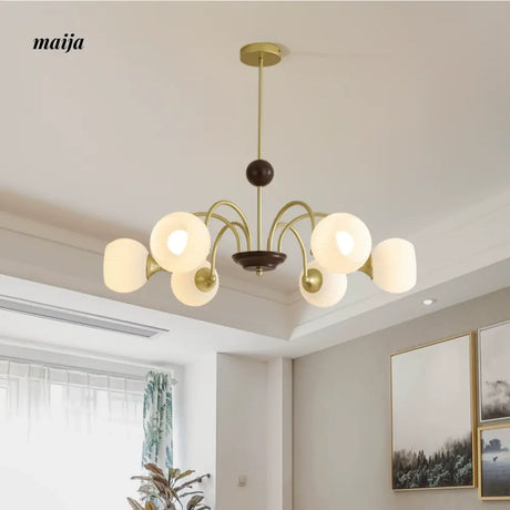 NANCY French Retro Wabi-Sabi Chandelier Japanese Style from NANCY