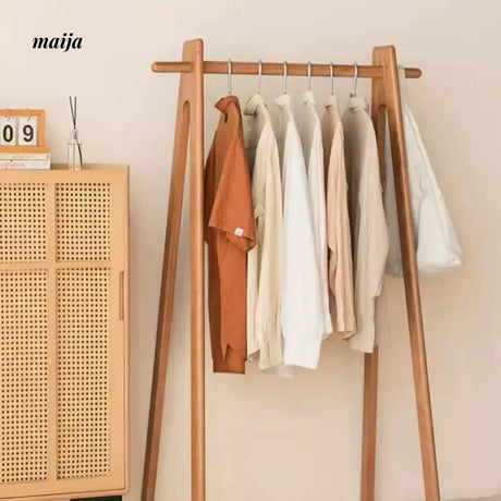 Anderson Cherry Wood Clothing Rack from maija