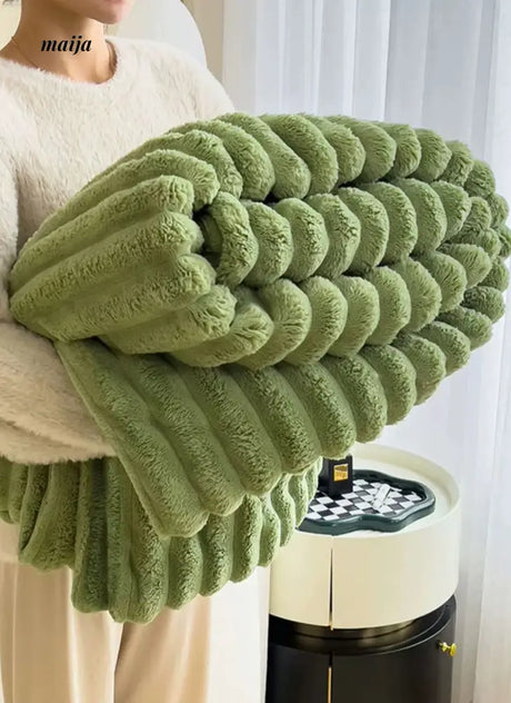 Rabbit Plush Blanket from maija