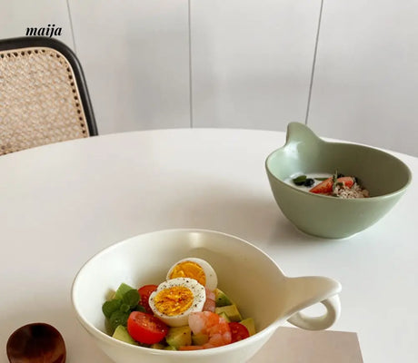 Hailey Ceramic Cereal Bowl from maija