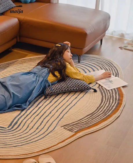 TIPTOE A Song of Flowing Wine Rug from TIPTOE