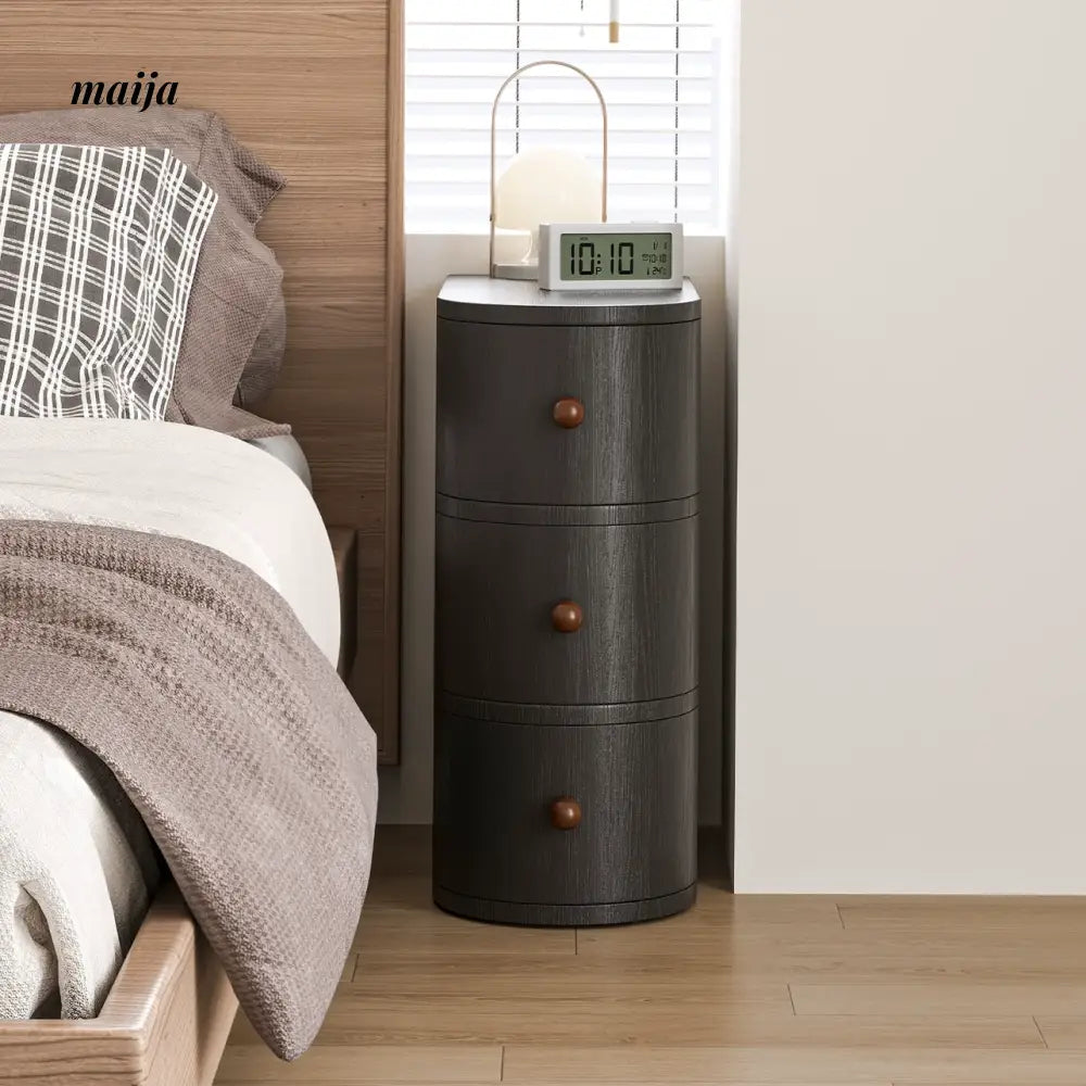 KAWADENO Narrow Minimalist Bedside Cabinet from KAWADENO