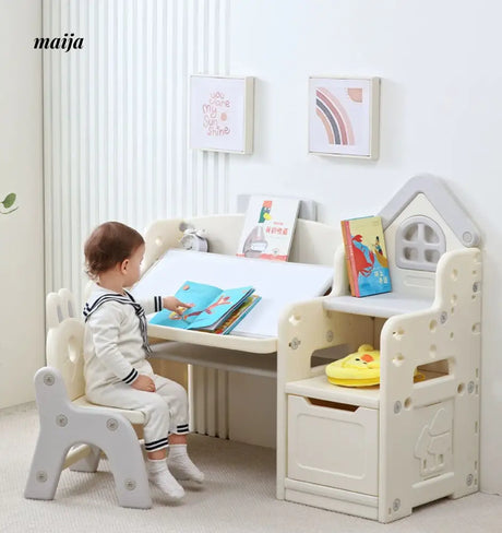 MIGOBEAR Kindergarten Children Learning Desk and Chair MGX-ETZ001 from maija