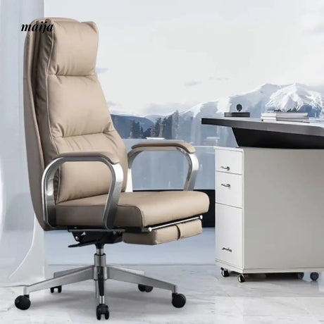 PINYI Robbie High Back Office Chair with Legrest from KENZAKI
