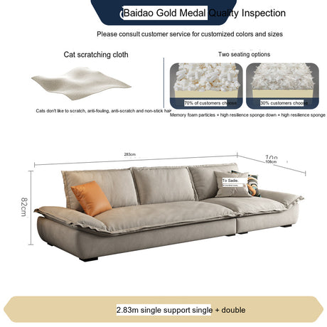 FASATI Isolde Cozy Creamy Corner Sofa from FASATI