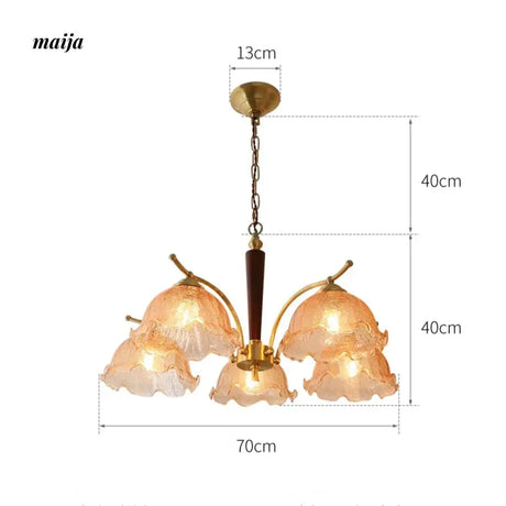 NANCY American Nanyang Style Retro Chandelier from NANCY