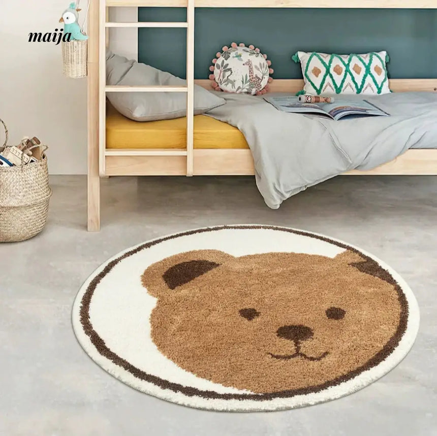 KENZAKI Brown Bear Floor Mat from KENZAKI