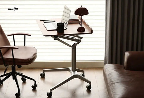 Cherry Wood Moveable Standing Desk from maija