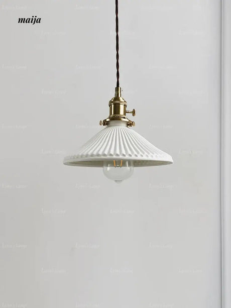 LYNN Scandinavian Fresh Ceramic Chandelier from Lynn's Lamp