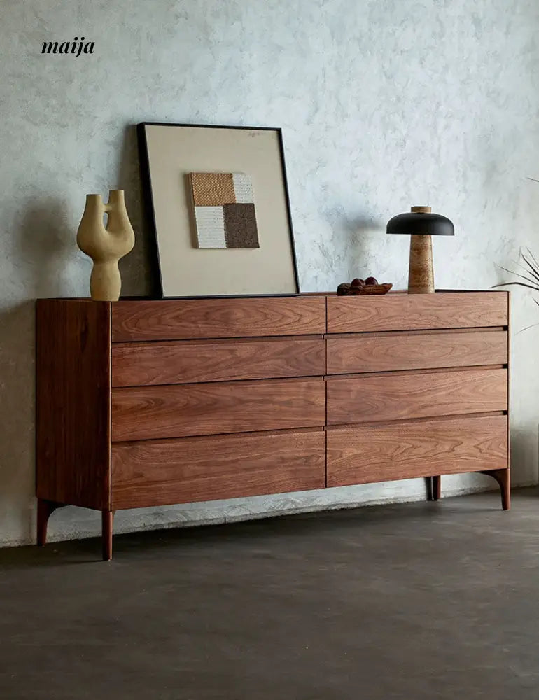 Keiko Solid Wood Wide Chest of Drawers from maija