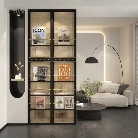 HARUNO Phoebe Rattan Partition Wall from HARUNO