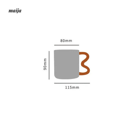 SOREMO Coloured Glass Mug from maija