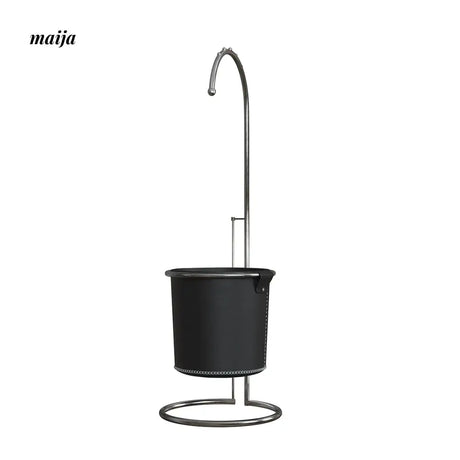 GUJI Leather Bucket Cooker Cap from GUJI
