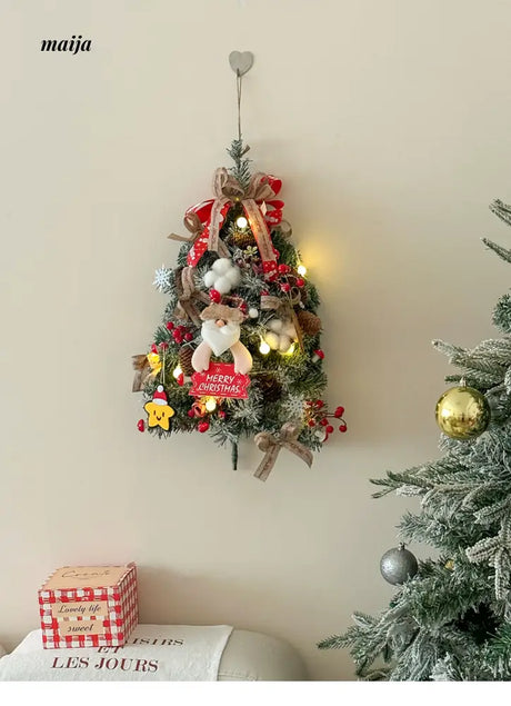 MELONGIRL Christmas Wreath Door Hanging from MELONGIRL