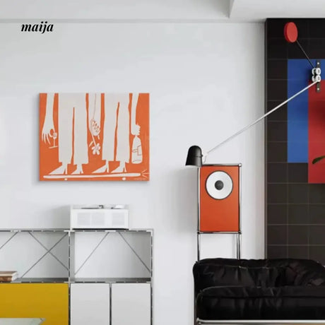 Orange Replica Print from maija